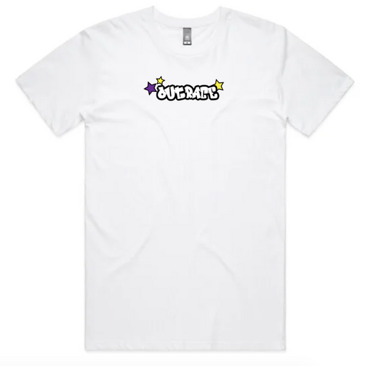 OUTRAGE Purple/Yellow Star Tee